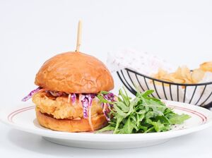 Drivu Crispy Chicken Burger