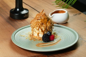 Drivu Kunafa Cheese Cake