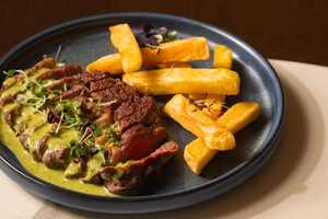 Drivu Ribeye Steak with Cafe De Paris Sauce