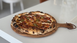 Drivu BBQ Chicken Pizza