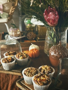 Pumpkin Cheesecake Muffins  - Eclatbakery ajman