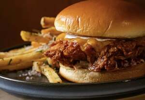 Drivu Buffalo Chicken Burger