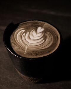 Drivu Hot Charcoal Latte