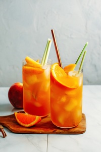 Drivu Peach Iced Tea