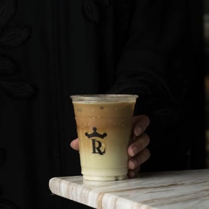 Drivu Iced Saffron Latte زعفران لاتيه مثلج