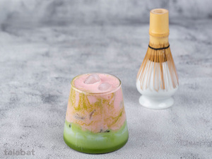 Drivu Iced Strawberry Matcha