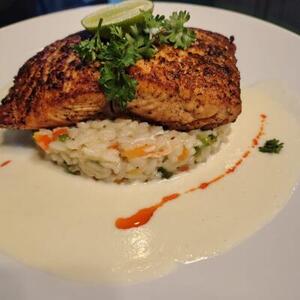 Drivu Salmon Risotto