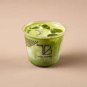 Drivu Iced White Chocolate Matcha Latte