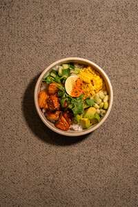 Drivu Poke Salmon Bowl