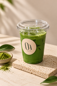 Iced Matcha Latte - Ori Cafe ajman
