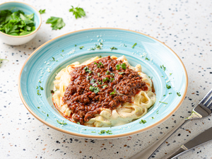 Drivu Cheesy Bolognese Pasta 