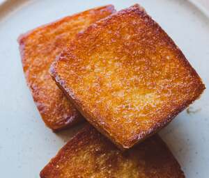 Burnt Honey Toast - Milk Bakery dubai