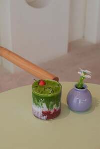 Drivu Strawberry Matcha Latte