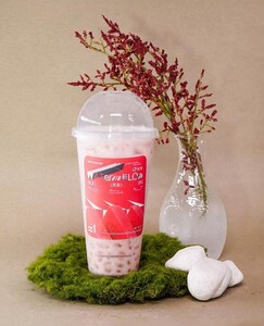 Drivu Jasmine Watermelon Milk Tea