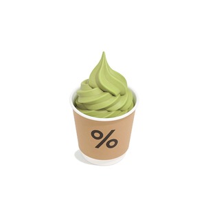 Drivu % Matcha Ice Cream Cup (4oz)