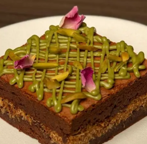 Drivu Konafa Pistachio Brownie