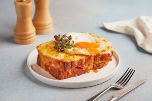 Croque Madame - Shape Restaurant al-ain