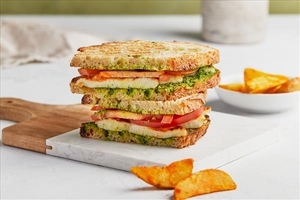 Drivu Gourmet Halloumi Sandwich