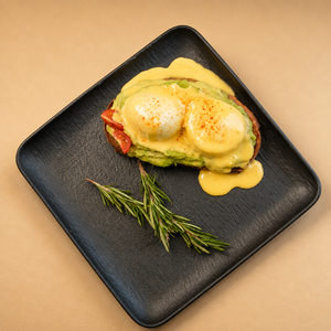 Drivu Avocado Poached Egg (With Hollandaise Sauce)