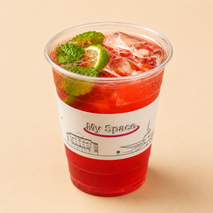 Blueberry Mojito - My Space Cafe sharjah