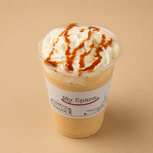 Caramel Milkshake - My Space Cafe sharjah