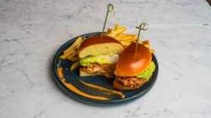 Drivu Fried Chicken Burger