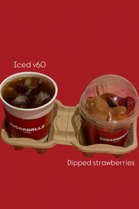 Drivu V60 & Dipped Strawberry Chocolate Combo