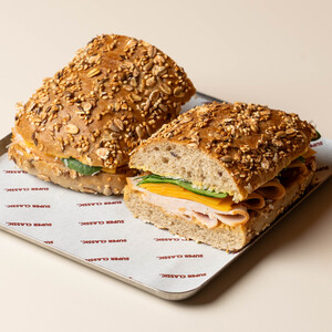 Drivu Double Cheese & Turkey Sandwich