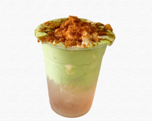 Drivu Banana Pudding Matcha Latte