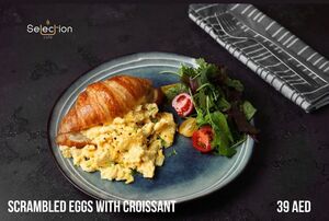 Drivu Scrambled Egg with Croissant