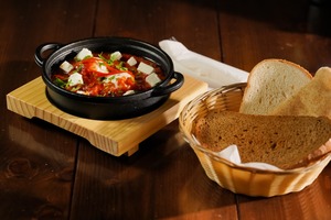 Drivu Shakshouka with Toast Bread