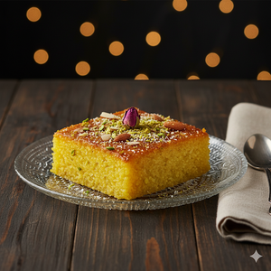 Drivu Saffron Basbosa بسبوسة زعفران