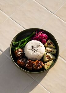 Drivu Salmon Teriyaki Bowl 