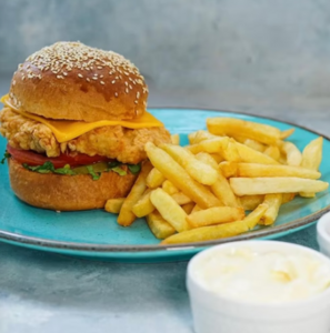 Drivu Miami Chicken Burger