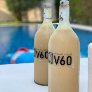 Drivu Iced Rose Latte Bottle (1 liter)