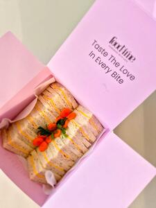 Drivu Turkey & Cheese Party Box (12 pieces)