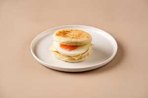 Drivu Egg & Cheese English Muffin Sandwich