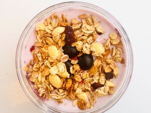 Drivu Blueberry Chia Pudding with Granola