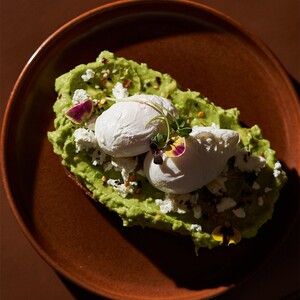 Drivu Avocado & FetaToast with Poached Eggs