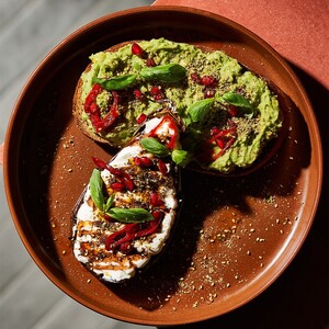 Drivu Babaghanouj Toast