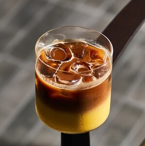 Drivu Iced Saffron Latte