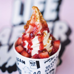Drivu Strawberry Cheesecake Soft Serve