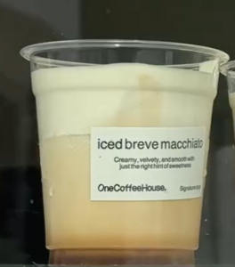 Drivu Iced Breve Macchiato