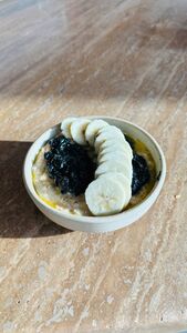 Drivu Banana & Black Sesame Porridge