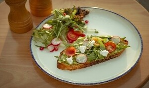 Drivu Avocado Toast & Feta Cheese