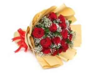 Drivu 15 Red Roses Bouquet
