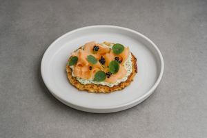 Drivu Smoked Salmon & Rosti 