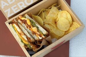 Drivu Turkey Cheese Sandwich