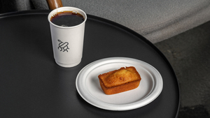 Drivu Orange Cake + Coffee of the Day