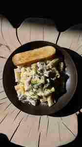 Drivu White Sauce Turkey Pasta